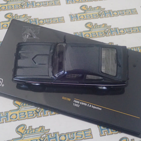 IXO Models CLC199 - 1/43 Scale 1982 Ford 2.8L Injection in Two-Tone Grey Metallic Diecast Model Replica