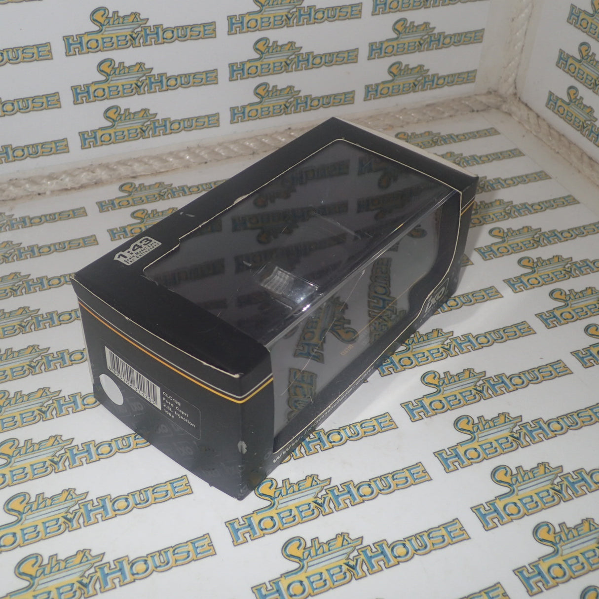 IXO Models CLC199 - 1/43 Scale 1982 Ford 2.8L Injection in Two-Tone Grey Metallic Diecast Model Replica