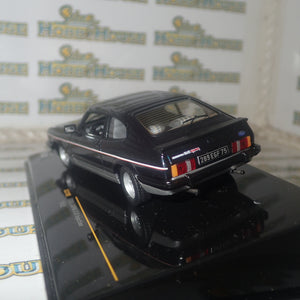 IXO Models CLC199 - 1/43 Scale 1982 Ford 2.8L Injection in Two-Tone Grey Metallic Diecast Model Replica