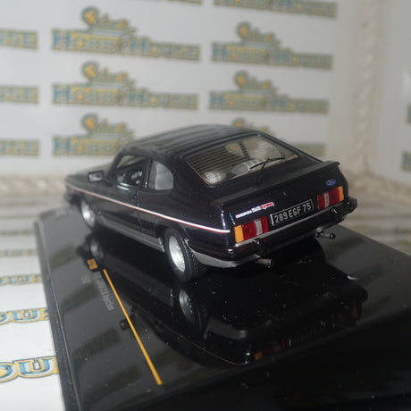 IXO Models CLC199 - 1/43 Scale 1982 Ford 2.8L Injection in Two-Tone Grey Metallic Diecast Model Replica