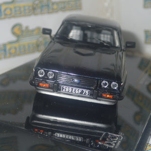 IXO Models CLC199 - 1/43 Scale 1982 Ford 2.8L Injection in Two-Tone Grey Metallic Diecast Model Replica