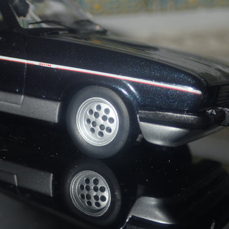 IXO Models CLC199 - 1/43 Scale 1982 Ford 2.8L Injection in Two-Tone Grey Metallic Diecast Model Replica