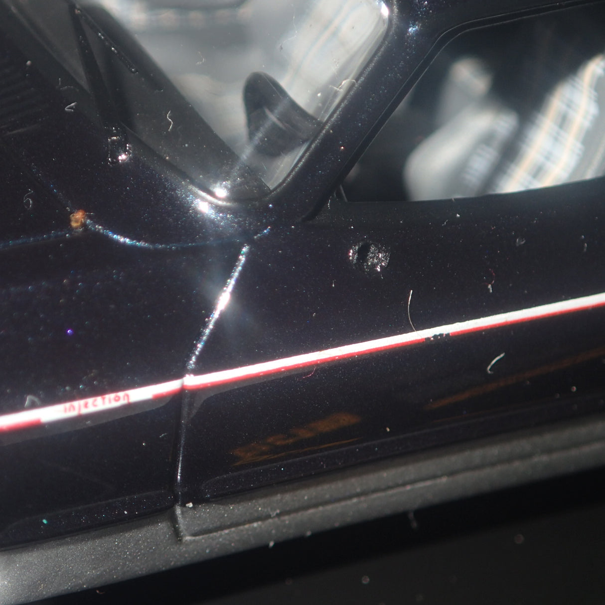 IXO Models CLC199 - 1/43 Scale 1982 Ford 2.8L Injection in Two-Tone Grey Metallic Diecast Model Replica