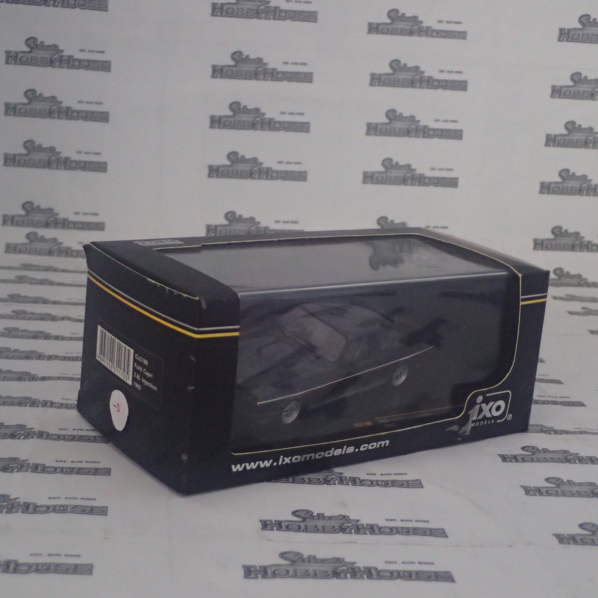 IXO Models CLC199 - 1/43 Scale 1982 Ford 2.8L Injection in Two-Tone Grey Metallic Diecast Model Replica