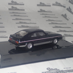 IXO Models CLC199 - 1/43 Scale 1982 Ford 2.8L Injection in Two-Tone Grey Metallic Diecast Model Replica