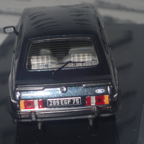 IXO Models CLC199 - 1/43 Scale 1982 Ford 2.8L Injection in Two-Tone Grey Metallic Diecast Model Replica