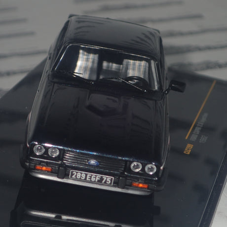 IXO Models CLC199 - 1/43 Scale 1982 Ford 2.8L Injection in Two-Tone Grey Metallic Diecast Model Replica