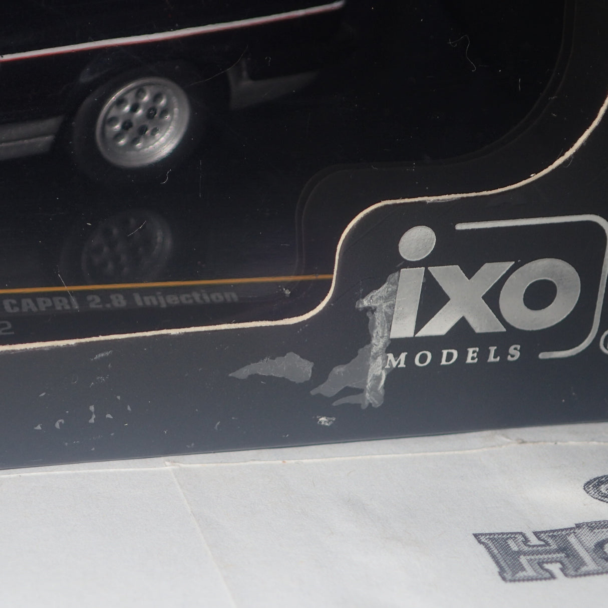 IXO Models CLC199 - 1/43 Scale 1982 Ford 2.8L Injection in Two-Tone Grey Metallic Diecast Model Replica