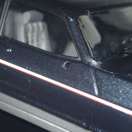 IXO Models CLC199 - 1/43 Scale 1982 Ford 2.8L Injection in Two-Tone Grey Metallic Diecast Model Replica