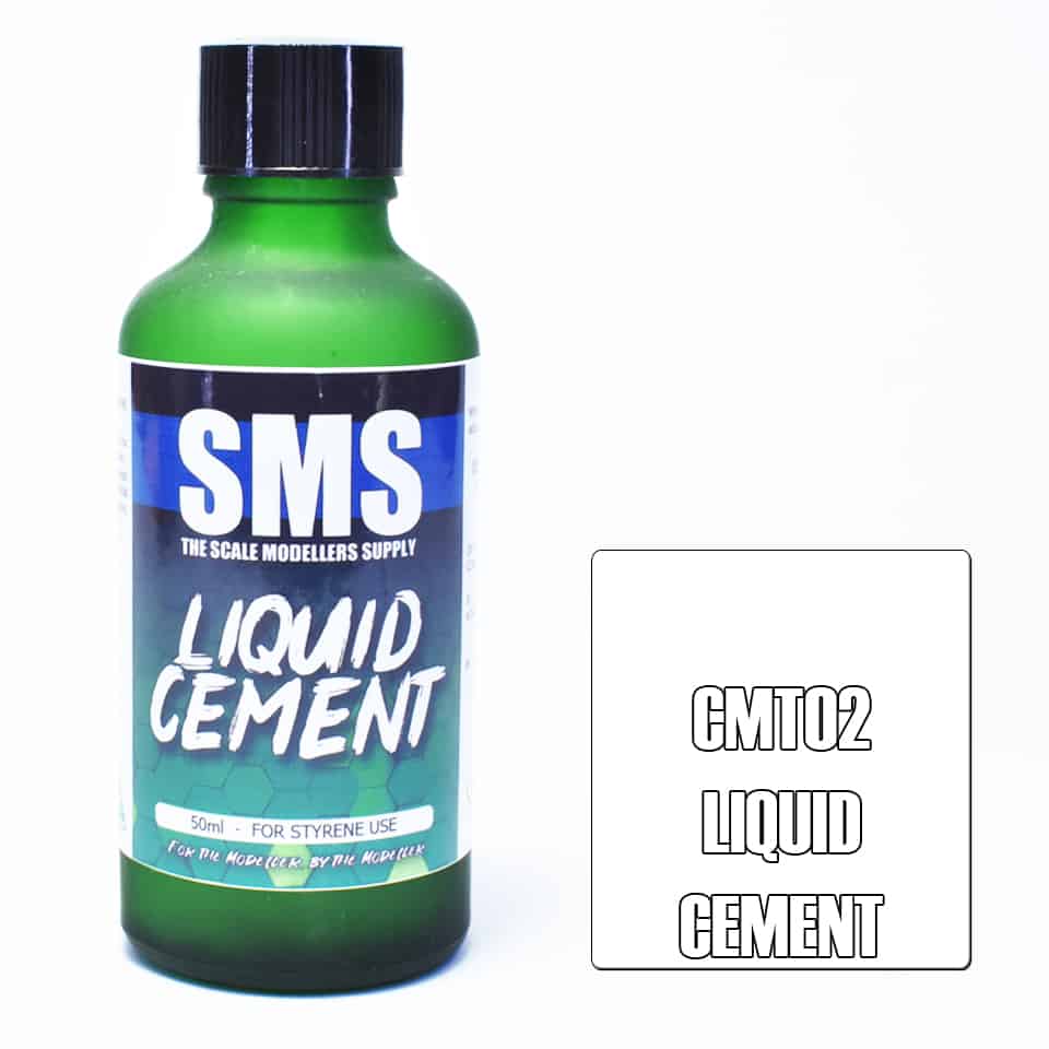 The scale modellers Supply - CMT02 LIQUID CEMENT 50ML Bottle