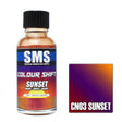 The Scale Modellers Supply - CN03 COLOUR SHIFT SUNSET (MAUVE / PURPLE / ORANGE) Acrylic Lacquer 30ml Bottle