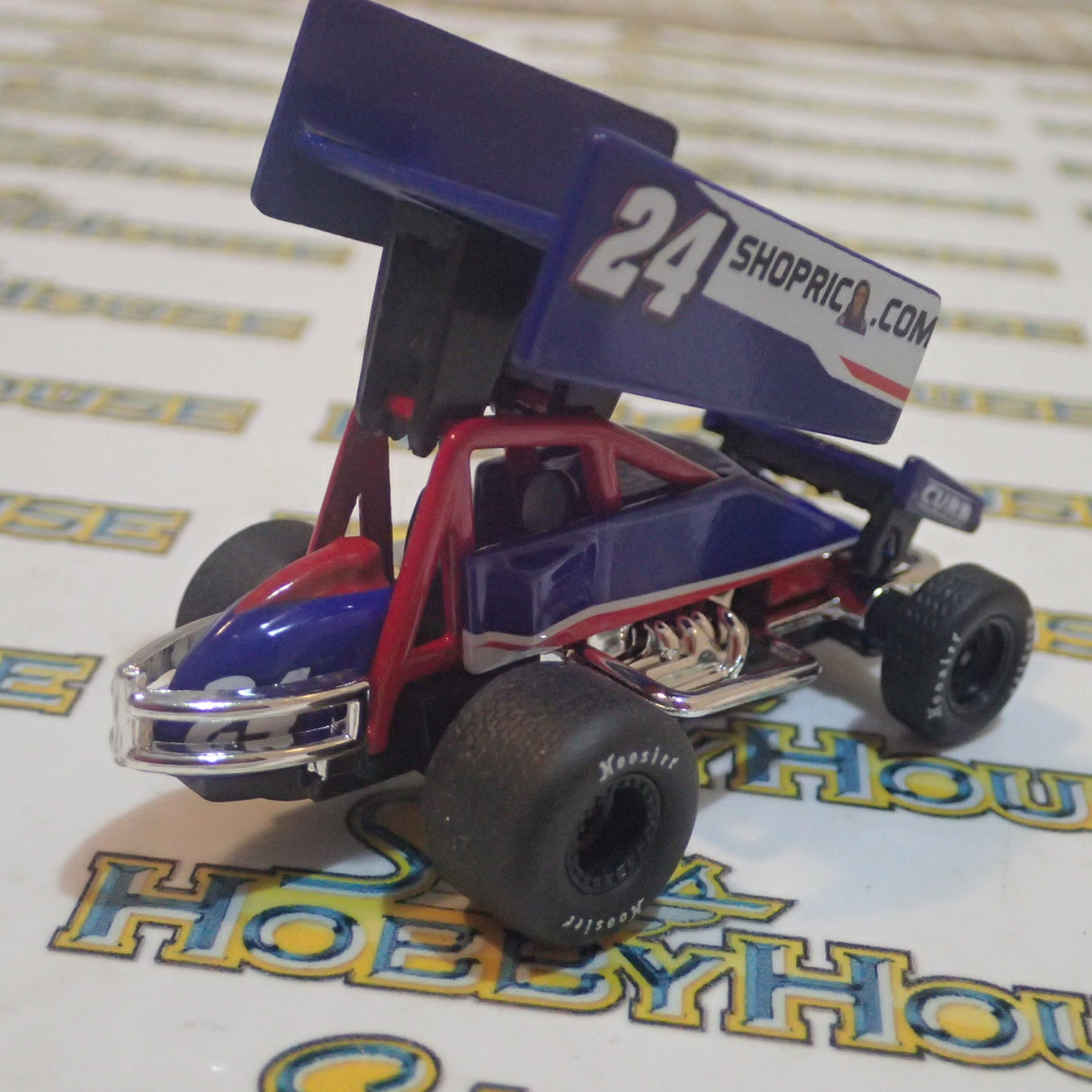 R & R Sprint Cars CP7765 - 1/64 Scale - Rico Abreu - Shopric.Com - Signed