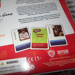 The Big Bang Theory Party Game by Cryptozoic