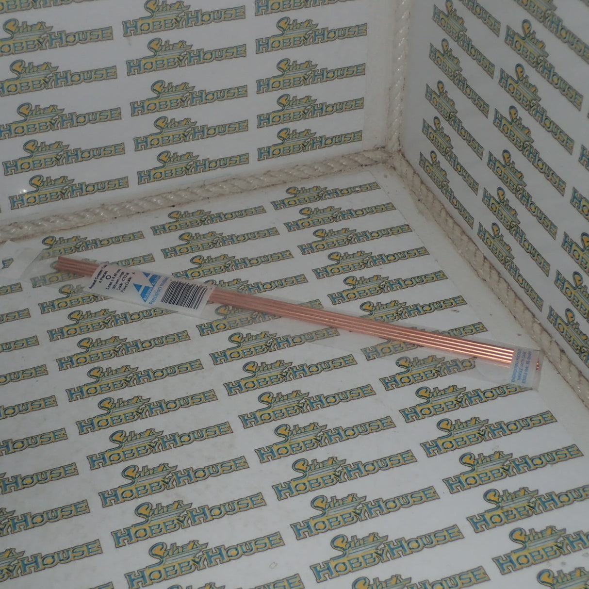 Albion Alloys CT3 M - Precision Metals Copper Round Tube (3mm X 0.45mm) 300mm Long