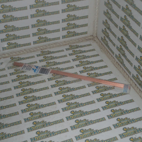 Albion Alloys CT3 M - Precision Metals Copper Round Tube (3mm X 0.45mm) 300mm Long