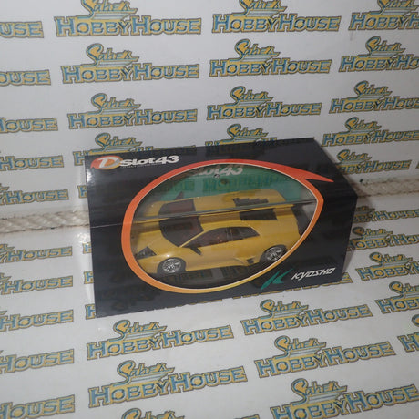 Kyosho DSLOT43 D1431020106 1/43 - Lamborghino Murciélago LP640 Yellow Slot Car