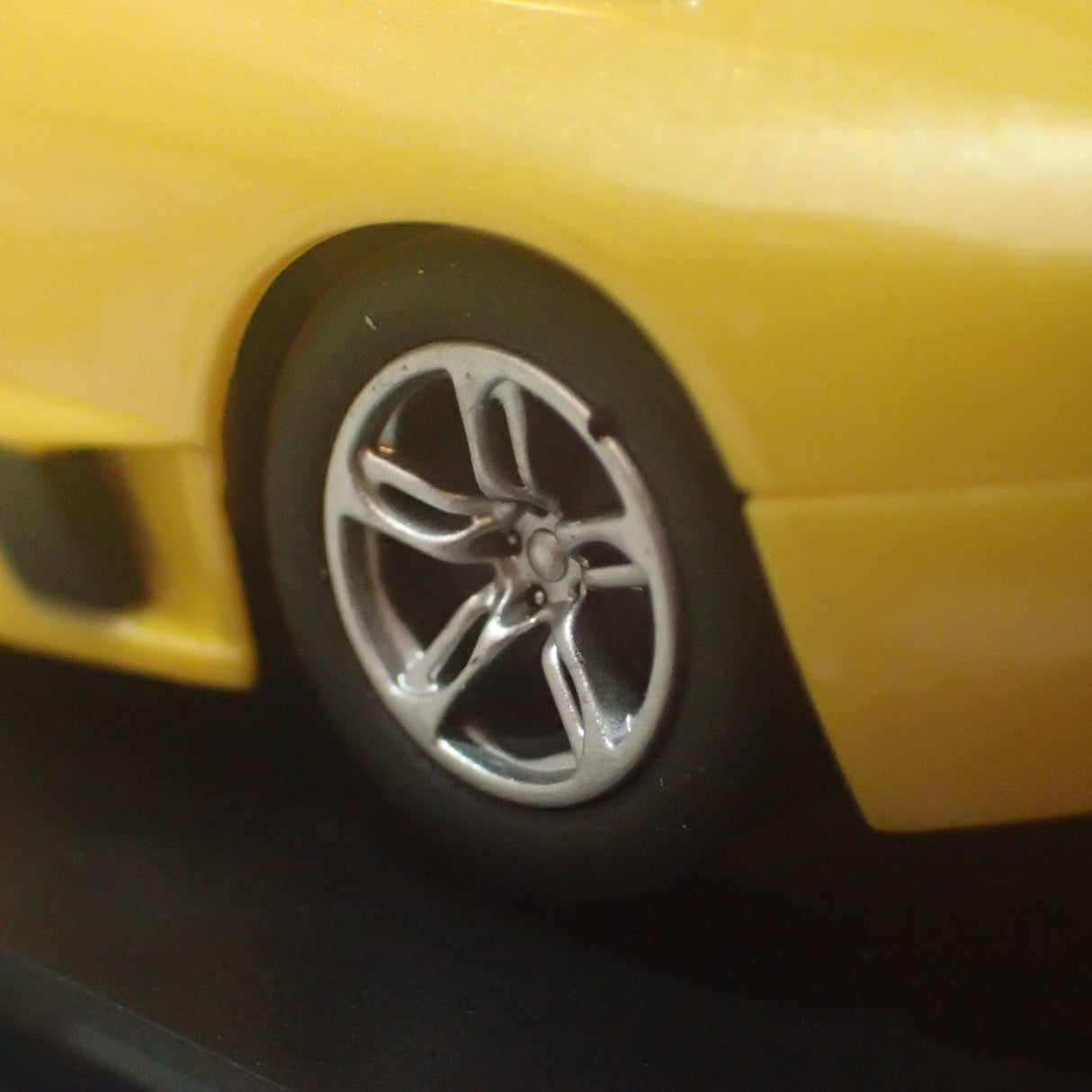 Kyosho DSLOT43 D1431020106 1/43 - Lamborghino Murciélago LP640 Yellow Slot Car