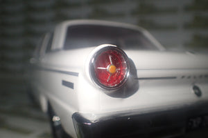 DDA DDA003-B - 1/18 Scale Artisan Collection 1965 Ford XP Falcon in White with Mag Wheel Variation Diecast Scale Model Replica