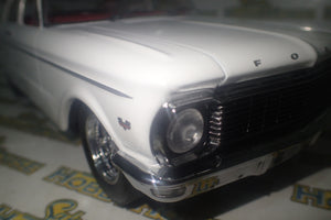 DDA DDA003-B - 1/18 Scale Artisan Collection 1965 Ford XP Falcon in White with Mag Wheel Variation Diecast Scale Model Replica