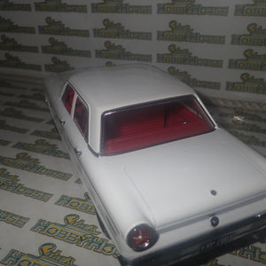 DDA DDA003-B - 1/18 Scale Artisan Collection 1965 Ford XP Falcon in White with Mag Wheel Variation Diecast Scale Model Replica