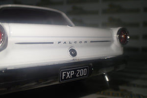 DDA DDA003-B - 1/18 Scale Artisan Collection 1965 Ford XP Falcon in White with Mag Wheel Variation Diecast Scale Model Replica