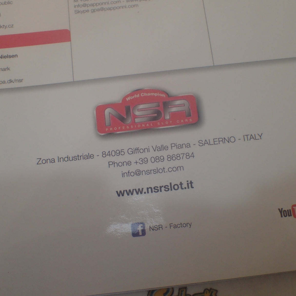 NSR Slot Car Catalogue Ediz.2021