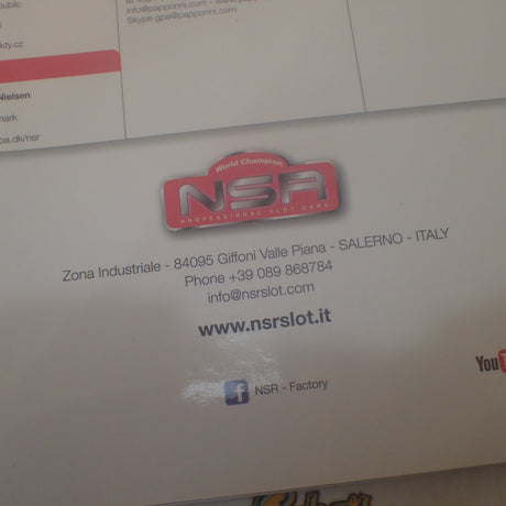 NSR Slot Car Catalogue Ediz.2021