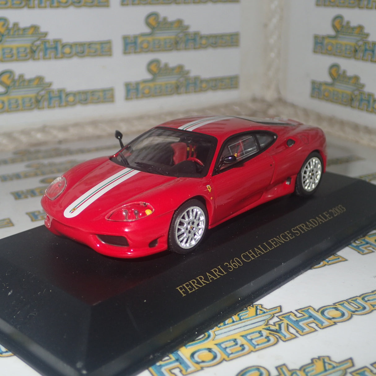 IXO FER011 - 1/43 Scale Ferrari 360 Challenge Stradale 2003 Diecast Scale Model Replica