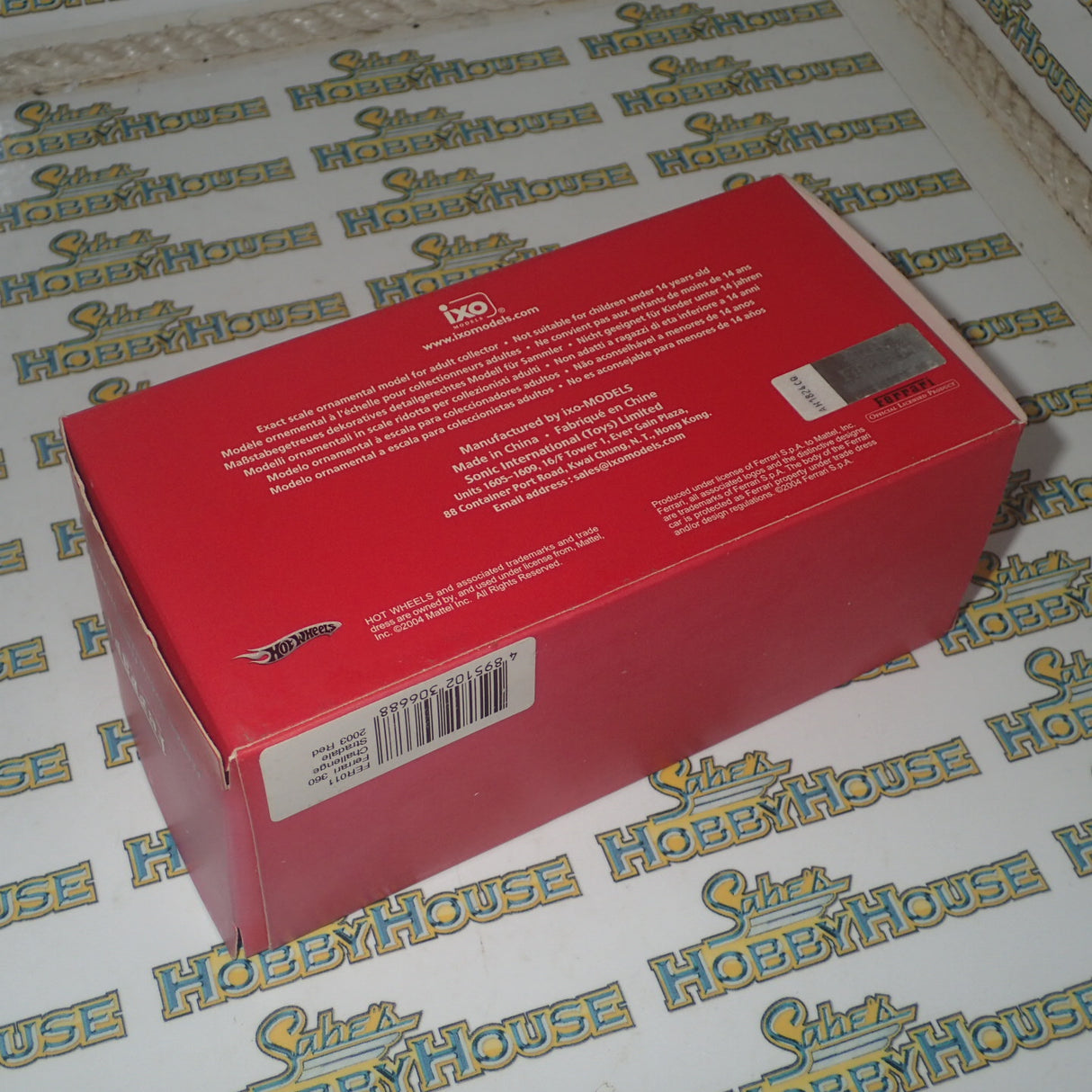 IXO FER011 - 1/43 Scale Ferrari 360 Challenge Stradale 2003 Diecast Scale Model Replica