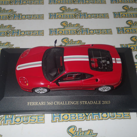 IXO FER011 - 1/43 Scale Ferrari 360 Challenge Stradale 2003 Diecast Scale Model Replica