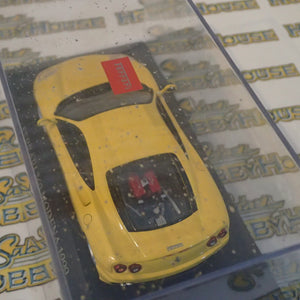 IXO FER017 - 1/43 Scale Ferrari 360 Modena 1999 in Yellow Diecast Scale Model Replica