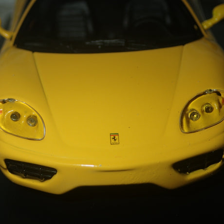 IXO FER017 - 1/43 Scale Ferrari 360 Modena 1999 in Yellow Diecast Scale Model Replica