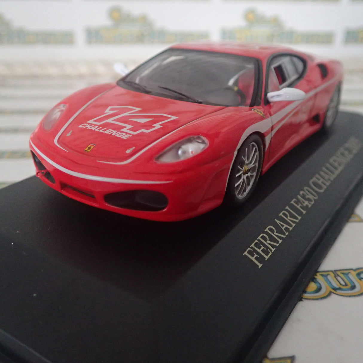 ixo FER040 1/43 scale Ferrari F430 Challenge 2005 red