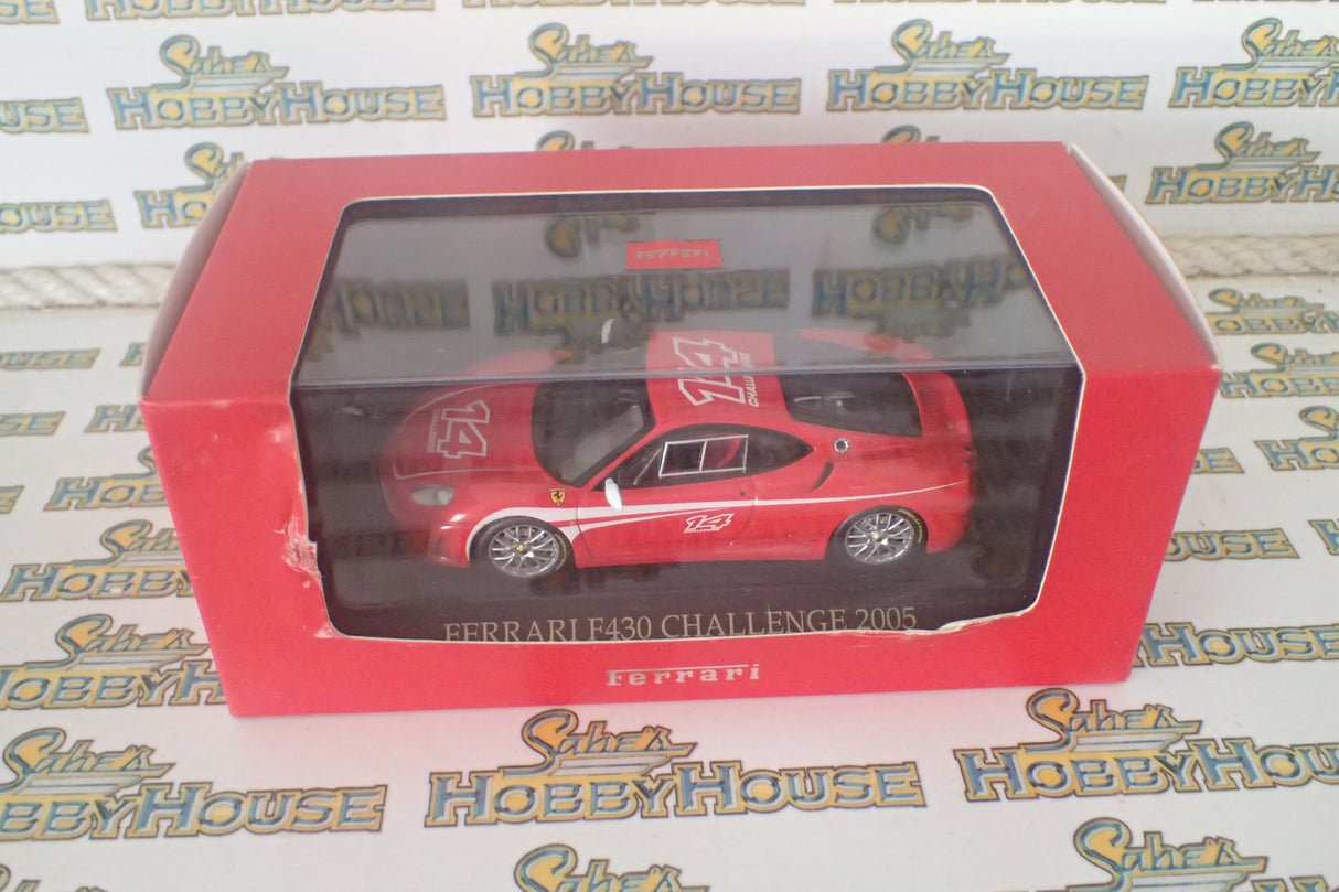 ixo FER040 1/43 scale Ferrari F430 Challenge 2005 red