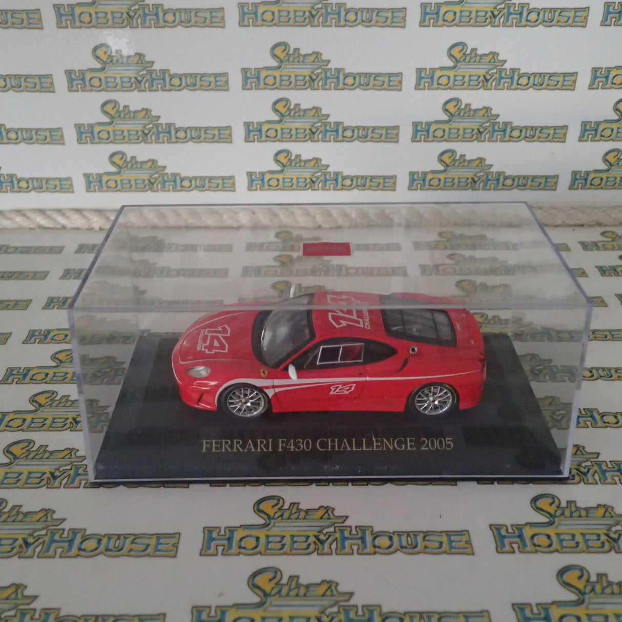 ixo FER040 1/43 scale Ferrari F430 Challenge 2005 red