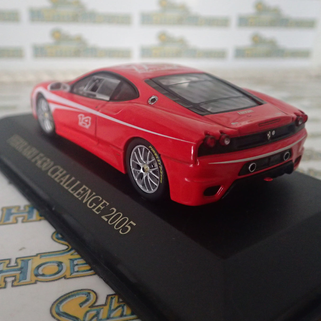 ixo FER040 1/43 scale Ferrari F430 Challenge 2005 red