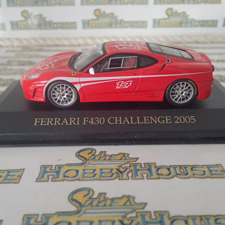 ixo FER040 1/43 scale Ferrari F430 Challenge 2005 red