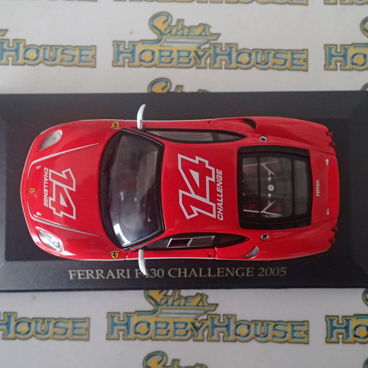 ixo FER040 1/43 scale Ferrari F430 Challenge 2005 red