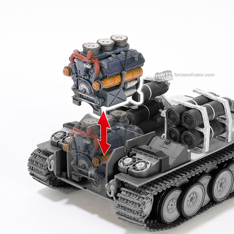 Forces of Valor FOV-802001A 1/32 Scale Inside Out Series* German Sturmmorserwagen 606/4 Mit 38cm RW 61 L/3.5 "Sturmtiger" Scale Model Replica