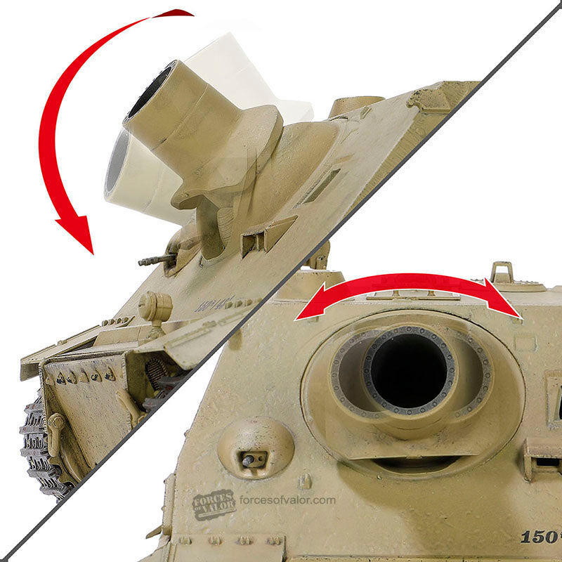 Forces of Valor FOV-802001A 1/32 Scale Inside Out Series* German Sturmmorserwagen 606/4 Mit 38cm RW 61 L/3.5 "Sturmtiger" Scale Model Replica