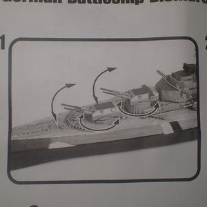 Forces of Valor 86001 - 1/1000 Scale Battle Extreme Series German Battleship Bismarck Poland 1941 Diecast Scale Model Replica