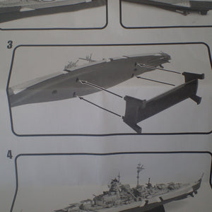 Forces of Valor 86001 - 1/1000 Scale Battle Extreme Series German Battleship Bismarck Poland 1941 Diecast Scale Model Replica