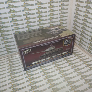 Forces of Valor 801013B - 1/32 Scale - Soviet T34-85 Medium Tank (with night weathering & city battle effect) Scale Model Replica