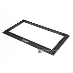 Forces of Valor 881001B - Display Base Frame (Medium Size) Blackwood + 3 Metal Nameplates