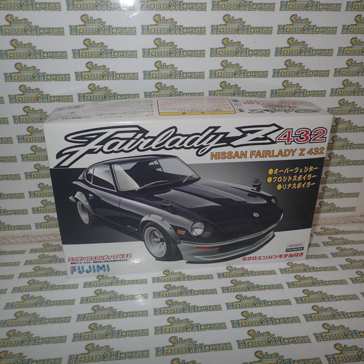 Fujimi 03842 - 1/24 Scale Nissan Z432R Over Fender (ID-162) Plastic Model Kit
