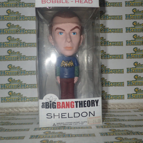 Funko Big Bang Theory FUN2870 - Sheldon BATMAN Shirt Wacky Wobblers