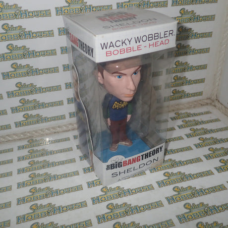 Funko Big Bang Theory FUN2870 - Sheldon BATMAN Shirt Wacky Wobblers