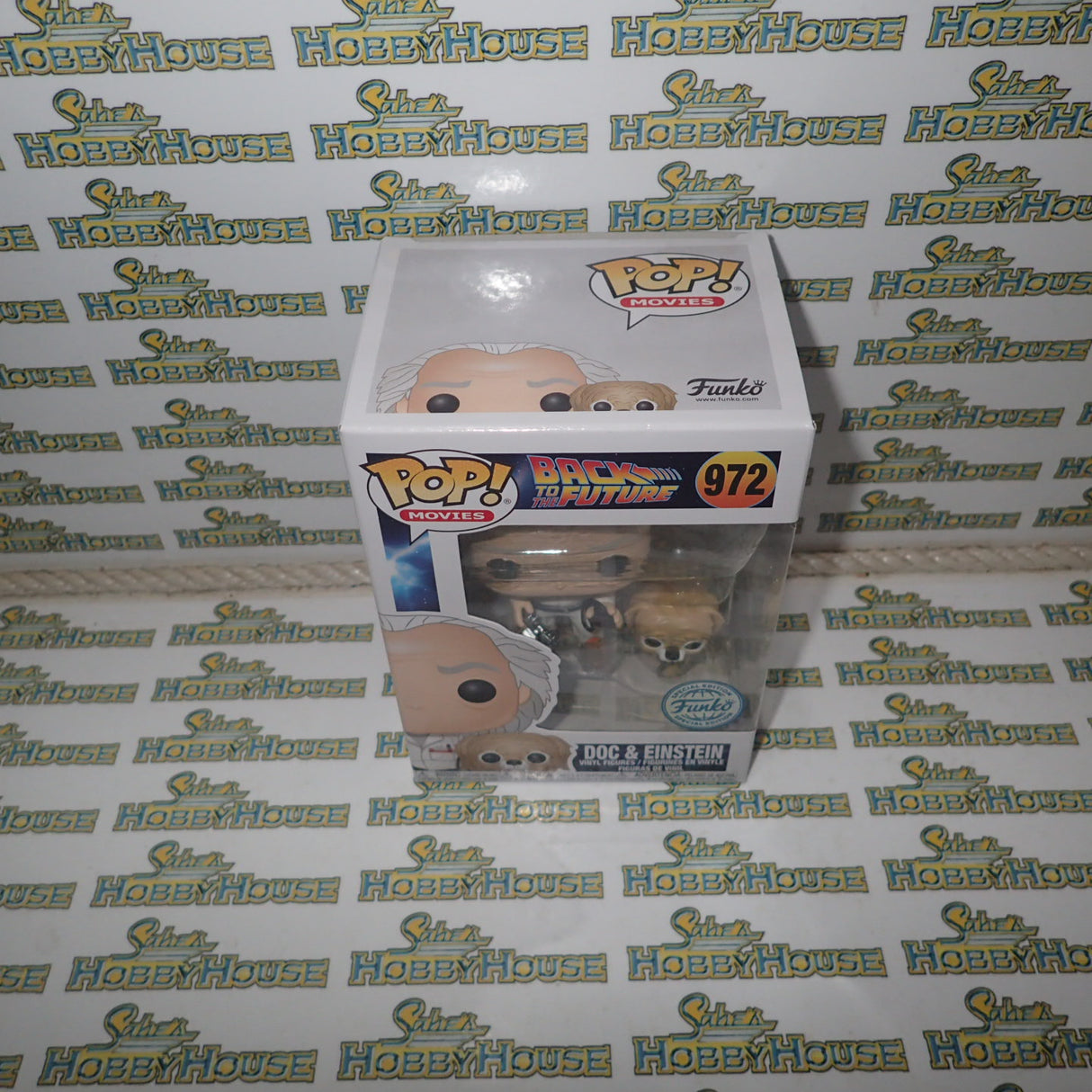 Funko 49685 - Back to the Future - Doc with Einstein US Exclusive Pop! Vinyl