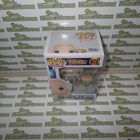 Funko 49685 - Back to the Future - Doc with Einstein US Exclusive Pop! Vinyl