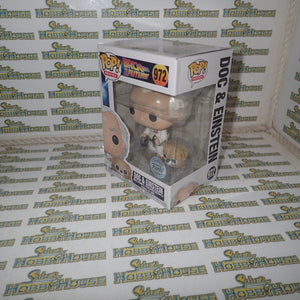 Funko 49685 - Back to the Future - Doc with Einstein US Exclusive Pop! Vinyl